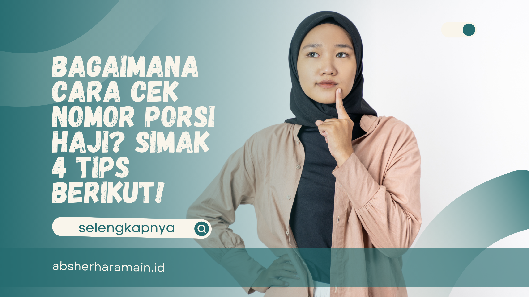 cara cek nomor porsi haji