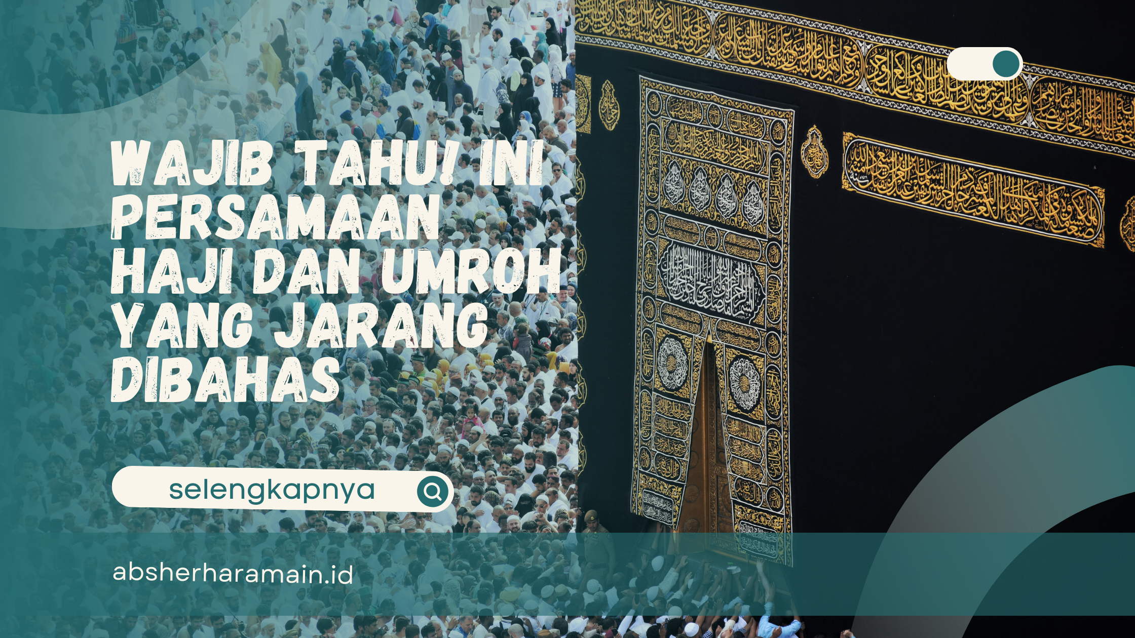persamaan haji dan umroh