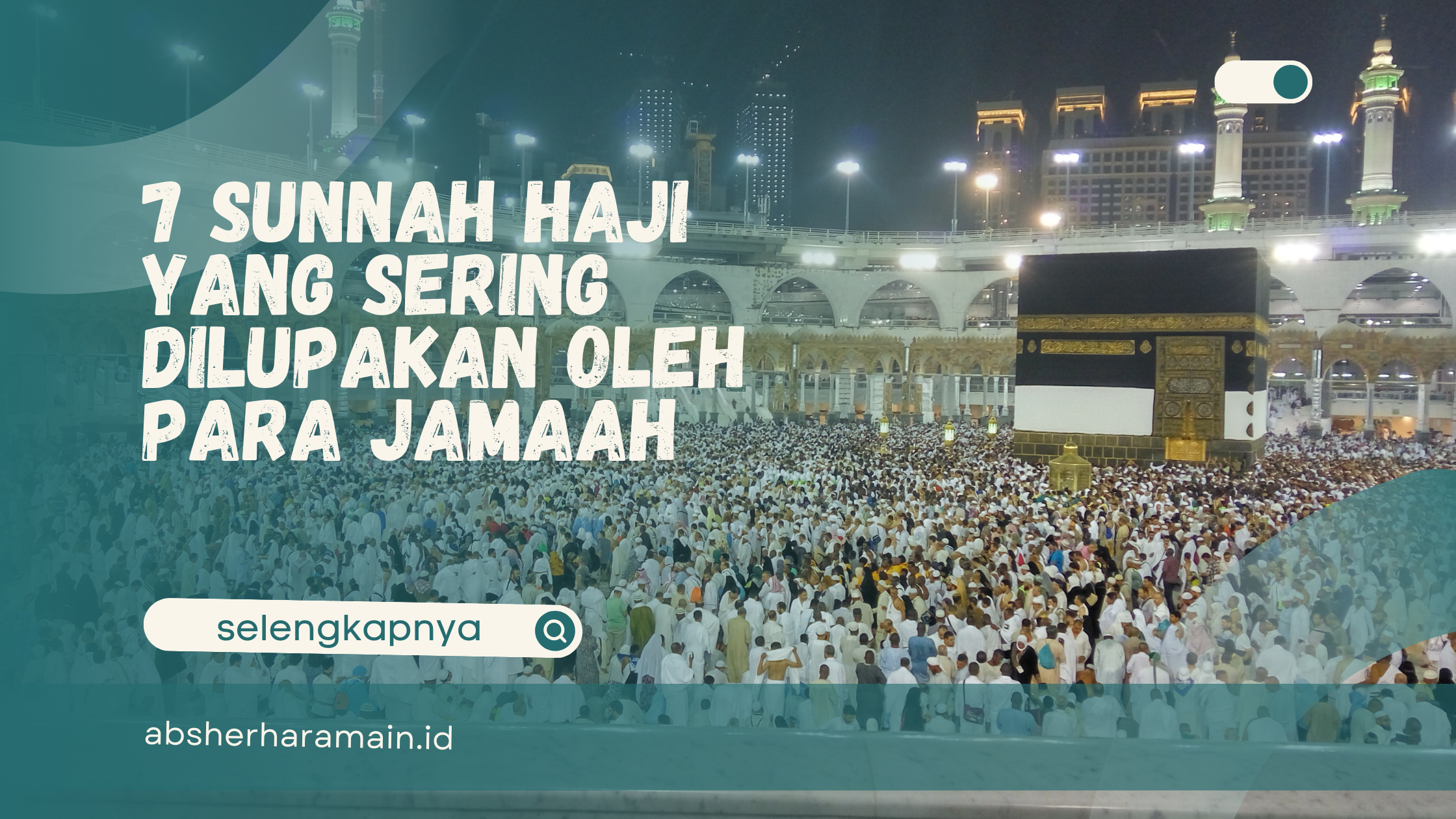 sunnah haji